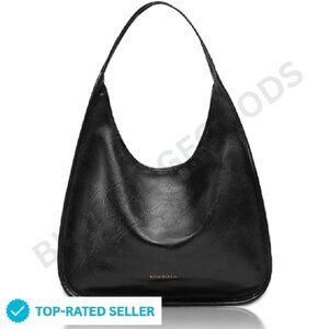 Faux Leather Hobo Purse Spacious Tote Handbag Chic Work Commute Bag